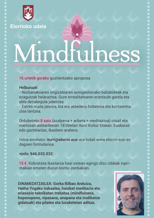 Mindfulness ikastaroa