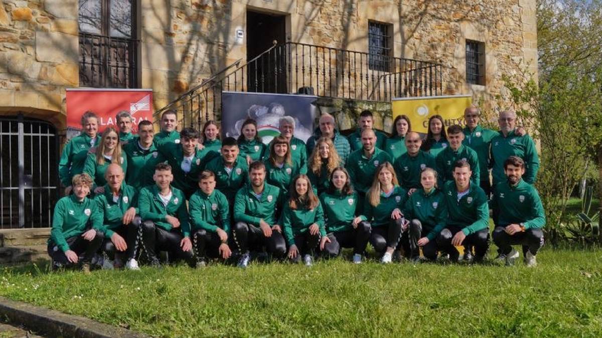 Ruiz de Infante, Amantegi, Arrien eta Arroitajauregi, Mendozako (Argentina) XI. Munduko Pilota txapelketarako prest