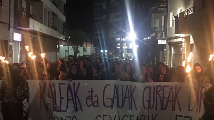 Zornotzako Talde Feminista: "Nazkatuta gaude, libre izan nahi dugulako  eta  ez ausart"