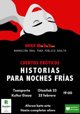'Cuentos eróticos: historias para noches frias'