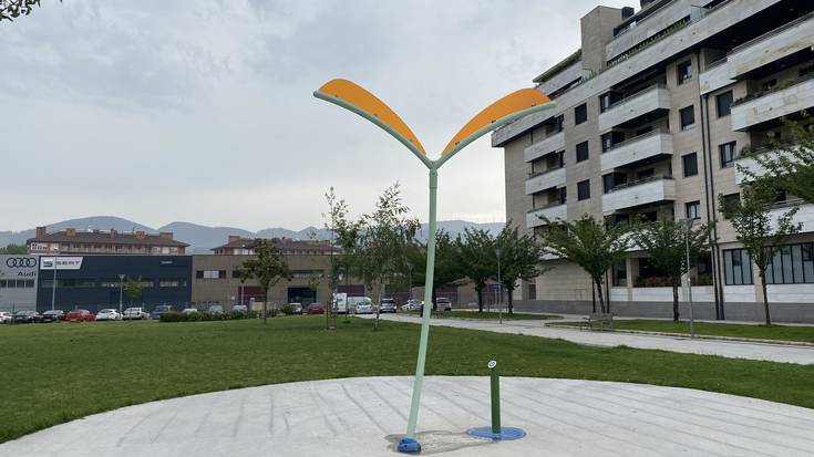 Otamotzena parkeko ur-txorrotak barikuan ipiniko dituzte martxan