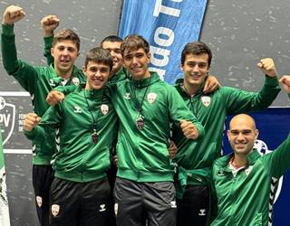 Ibai Arroitajauregi iurretarrak eta David Alonso zornotzarrak brontzezko domina irabazi dute trinketeko Munduko Txapelketan