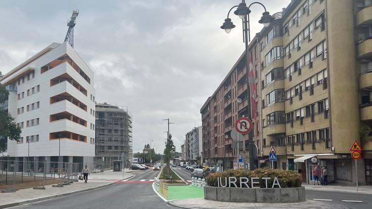 Iurretako Maspe kalea berrurbanizatu dute, bertan 84 etxebizitza eraiki ondoren