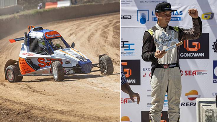 Ioritz Zalloetxebarria zornotzarrak podiumean amaitu du kart-kroseko Espainiako txapelketa