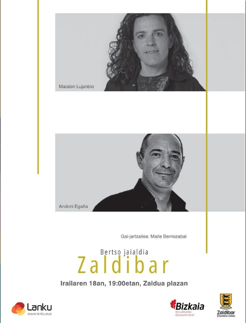 Maialen Lujanbio eta Andoni Egaña