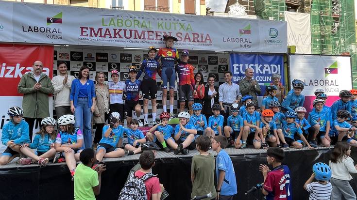 [ARGAZKI GALERIA] Isabella Holmgren 19 urteko kanadiarrak irabazi du Durangoko klasikoa