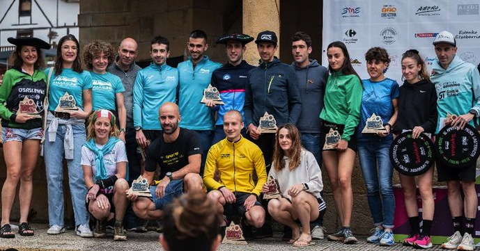 Iñigo Alzola eta Maria Delgado irabazle, Berrizko Amaraune mendi lasterketan