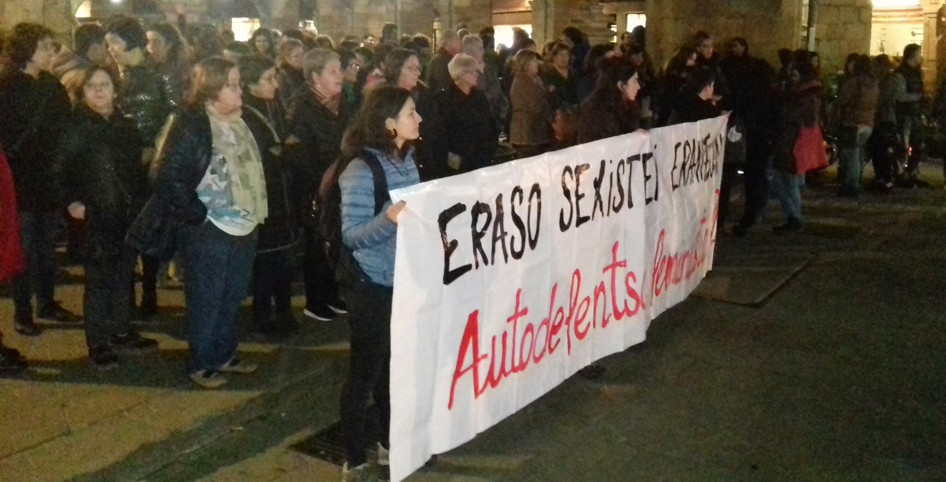 Durangoko emakume bat ospitalera eraman dute eraso sexista bategatik
