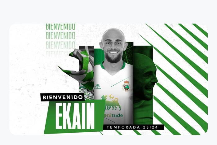 Ekain Zenitagoiak Bigarren Mailan jarraituko du Real Racing Club taldearekin