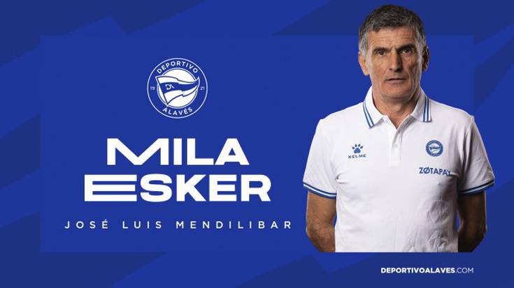 Jose Luis Mendilibarrek Alaveseko entrenatzaile izateari utzi dio