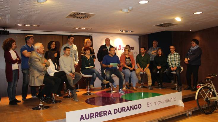 Elkarrekin Podemosek hauteskunde ekitaldia egingo du Durangon