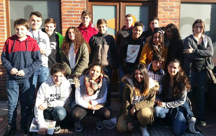 Urritxe institutuko ikasleak ANBOTOn