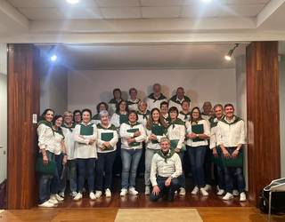 'Abañoko Kantariak' taldearen kontzertua domekan