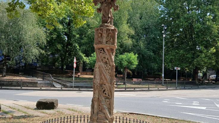 Kurutziagako gurutzearen zaharberritze lanak amaitu dituzte