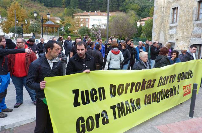 Kartzela zigorra jaso dezaketen behargin bi babestu dituzte Mañarian