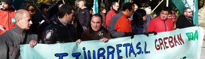 Tratamientos Térmicos Iurreta enpresako greba bosgarren hilabetera ailegatu da