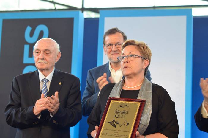 Euskadiko Alderdi Popularreko zinegotziek Pedrosa Saria jaso dute Durangoko foroan