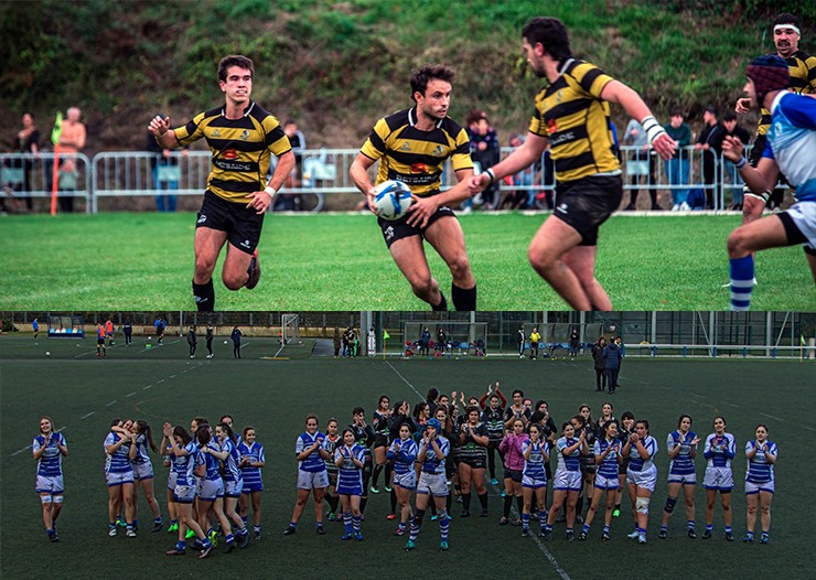 Betsaide Elorrioko gizonak eta Durango Rugby Taldeko emakumeak, irabazteaz aspertzen ez diren taldeak