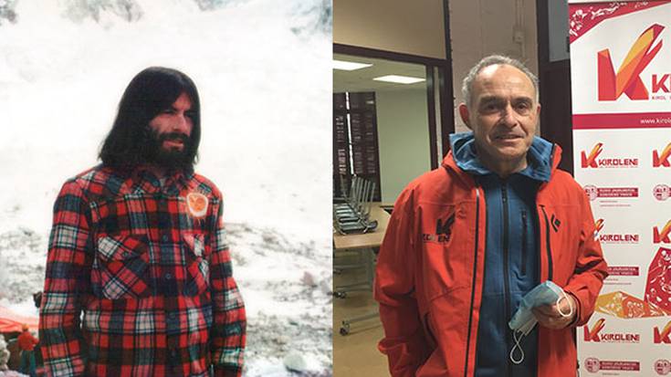 Euskaldunek gaur 40 urte konkistatu zuten Everest eta Durangon bizi den Kike de Pablo espedizio hartako partaidea izan zen