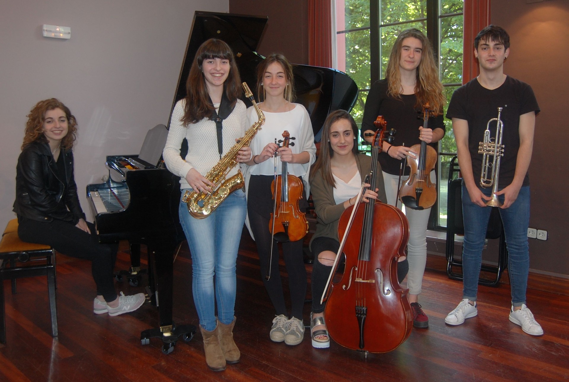 Kontserbatorioko ikasketak amaitu dituzten musikarien emanaldia