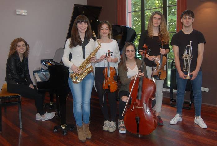 Kontserbatorioko ikasketak amaitu dituzten musikarien emanaldia