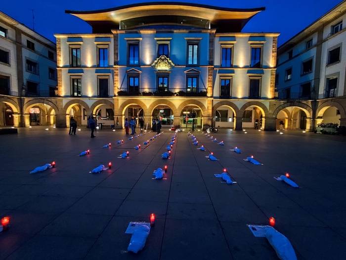 Israelen azken erasoak salatu dituzte Durangaldean