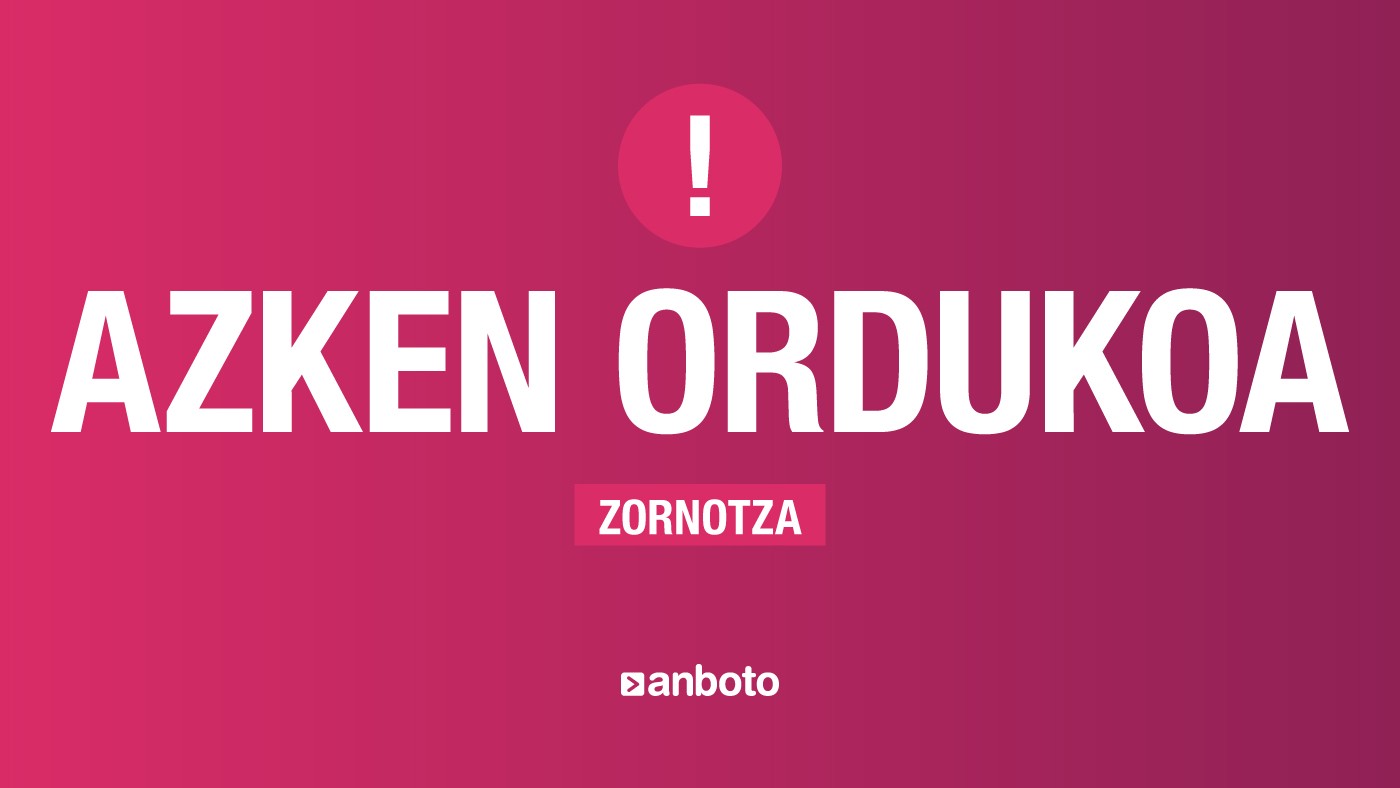 Baso-lanetan zebilen pertsona bat hil da Zornotzan