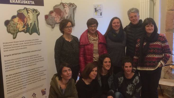 Hiru durangar sarituta Artestura Feministak lehiaketan