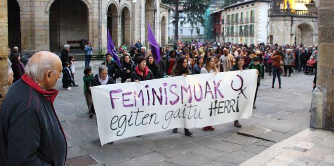 Martxoaren 8an greba feminista egin gura dute Durangon