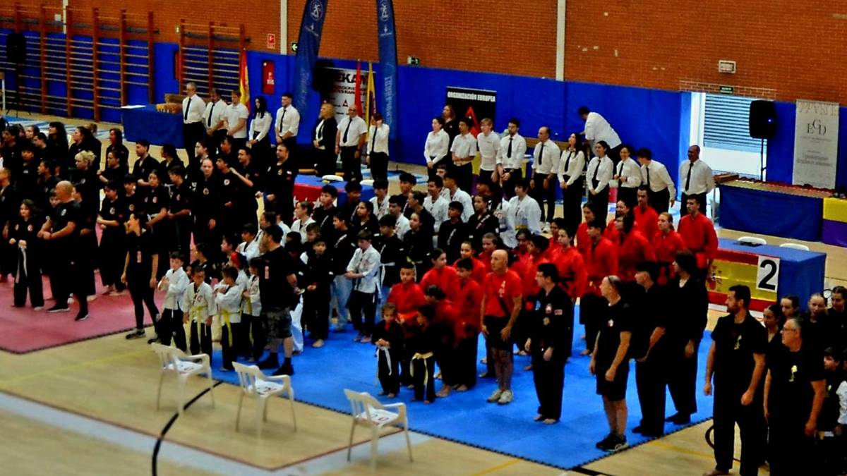 Durangoko Ninjutsu Wadokan kluba 42 dominarekin itzuli da Madrilgo openetik