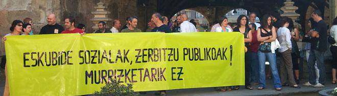 Sindikatuek "oso positibotzat" jo dute greba deialdia