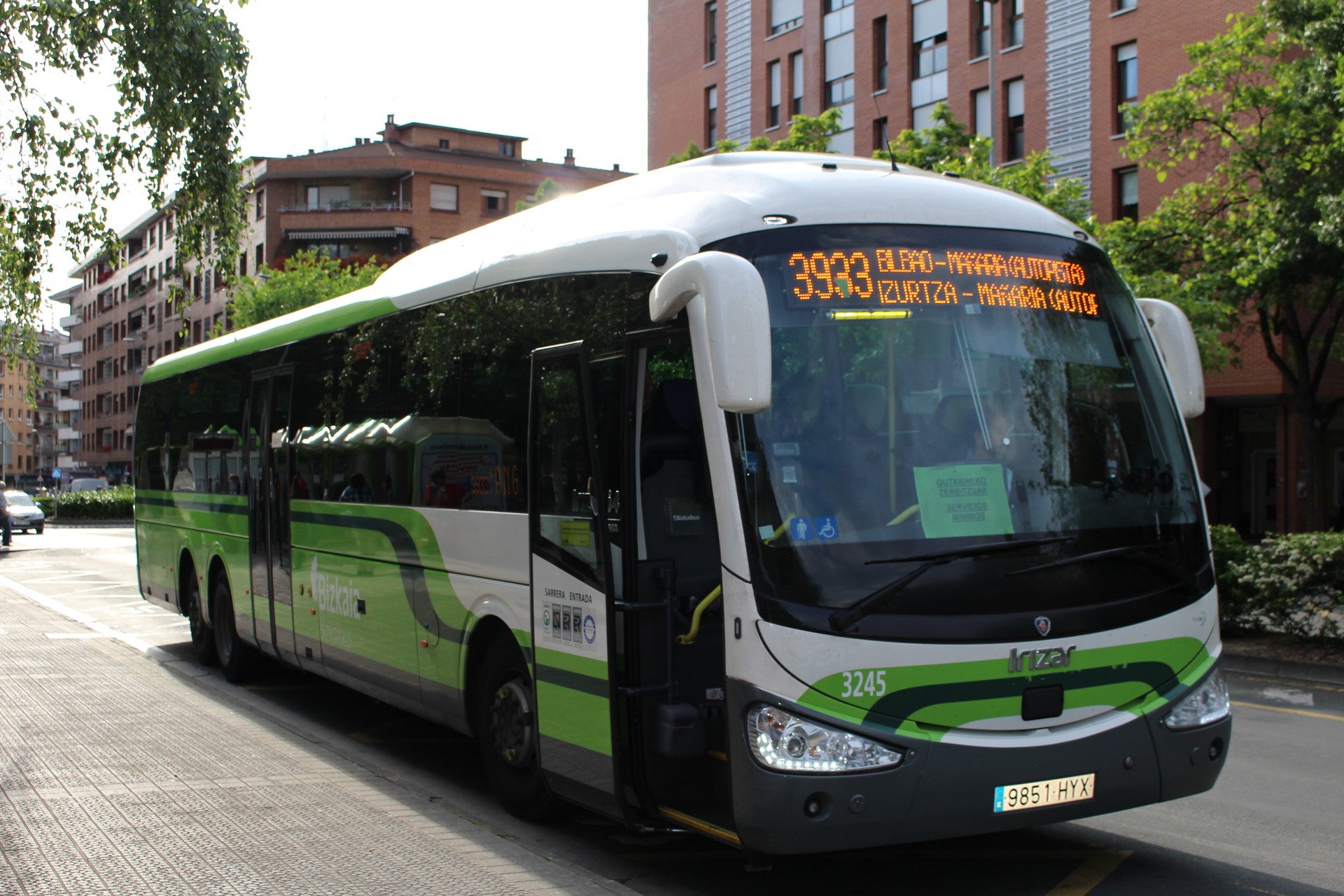 Mañariko autobusari maiztasuna handitzeko eskatu du Durangoko Udalak