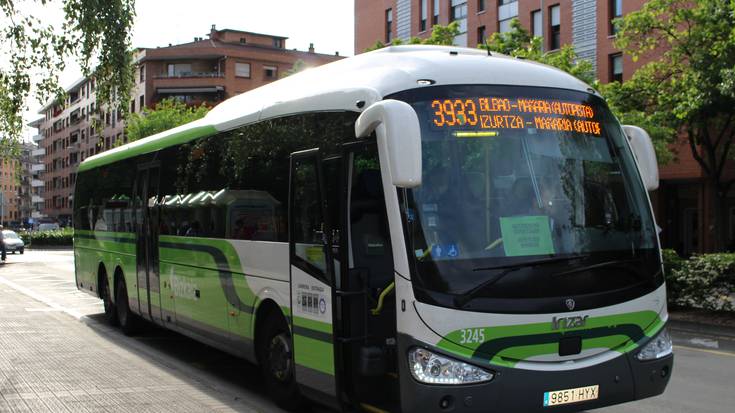 Izurtza eta Mañarirako autobus zerbitzua osatu du Bizkaibusek