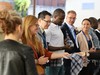 [ARGAZKI GALERIA]: Kenyako eta Europako ikastetxen topaketa Durangon, hezkuntza proiektuak hobetzea helburu