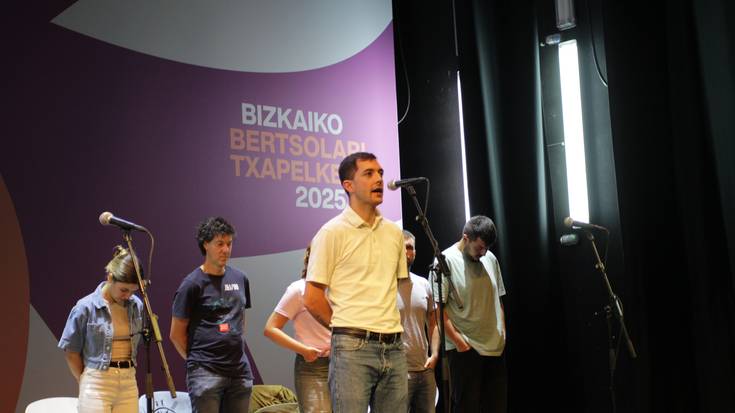 Aitor Bizkarrak irabazi du Bizkaiko Bertsolari Txapelketako lehenengo saioa