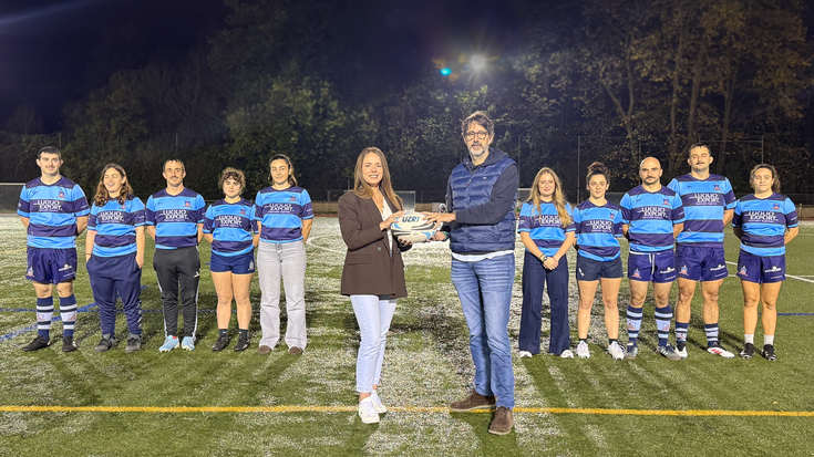 Urgozo Rugby Taldeak babesle berri bi ditu: Luolio Export eta Global DataQuantum