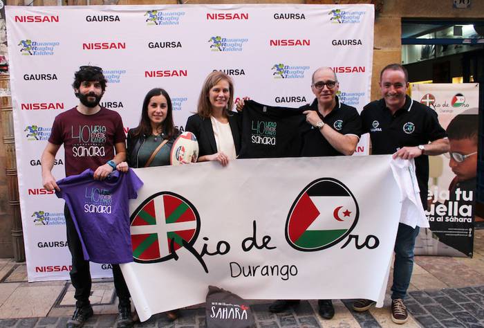 Errugbia eta solidaritatea eskutik aurten ere Durango Rugby Taldearen topaketetan 