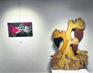 Gazako injustiziak salatzen dituen erakusketa Zornotzan