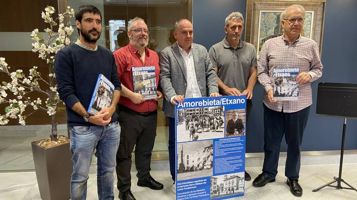 Frankismoak Amorebietan eta Etxanon eragindako errepresioa jaso dute liburu bitan