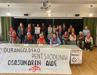 Durangoko pentsiodunek irailaren 7an berrekingo diete astelehenetako mobilizazioei
