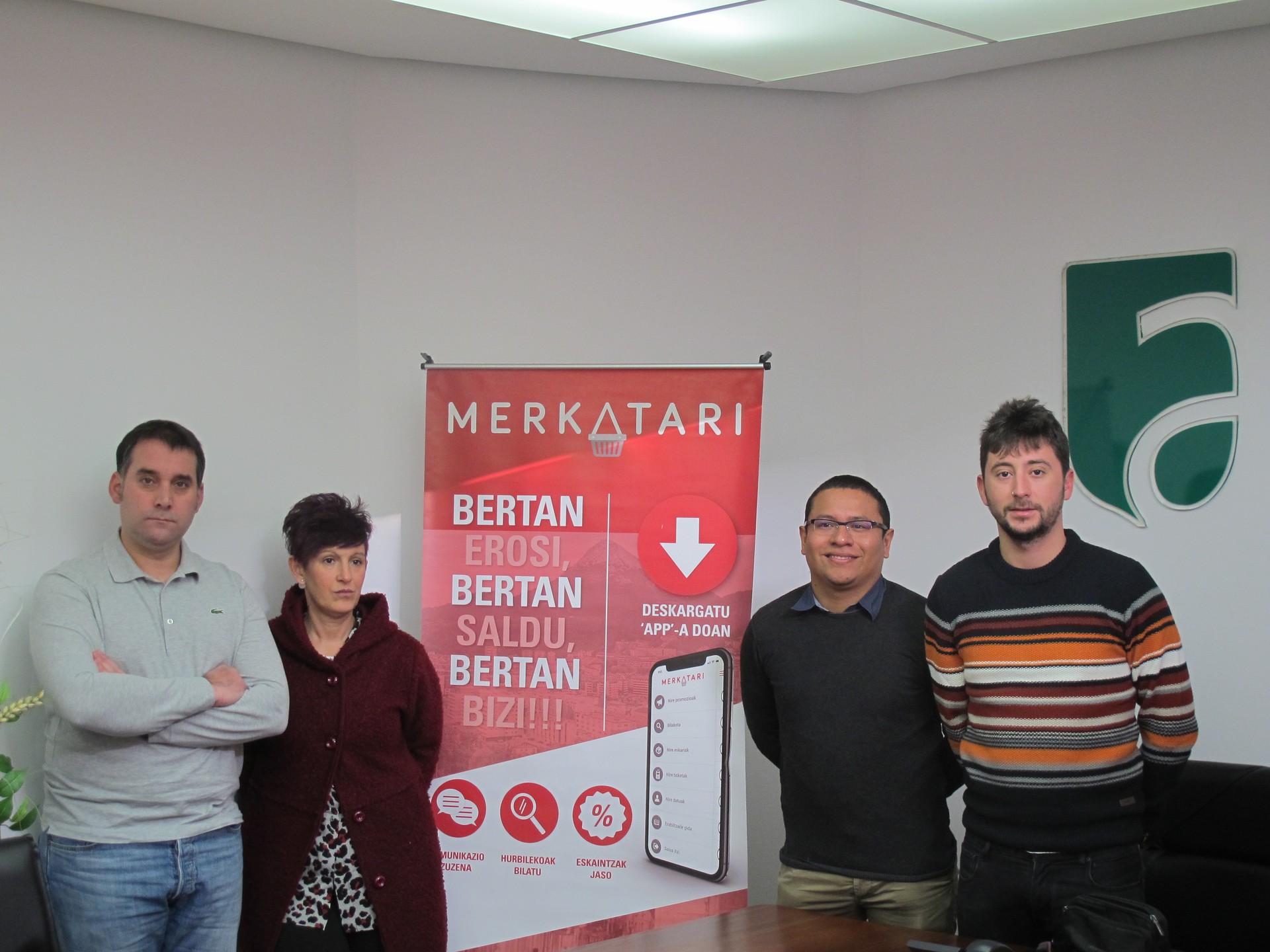 'Merkatari' mugikorretarako aplikazioa martxan dago gaurtik aurrera Abadiñon