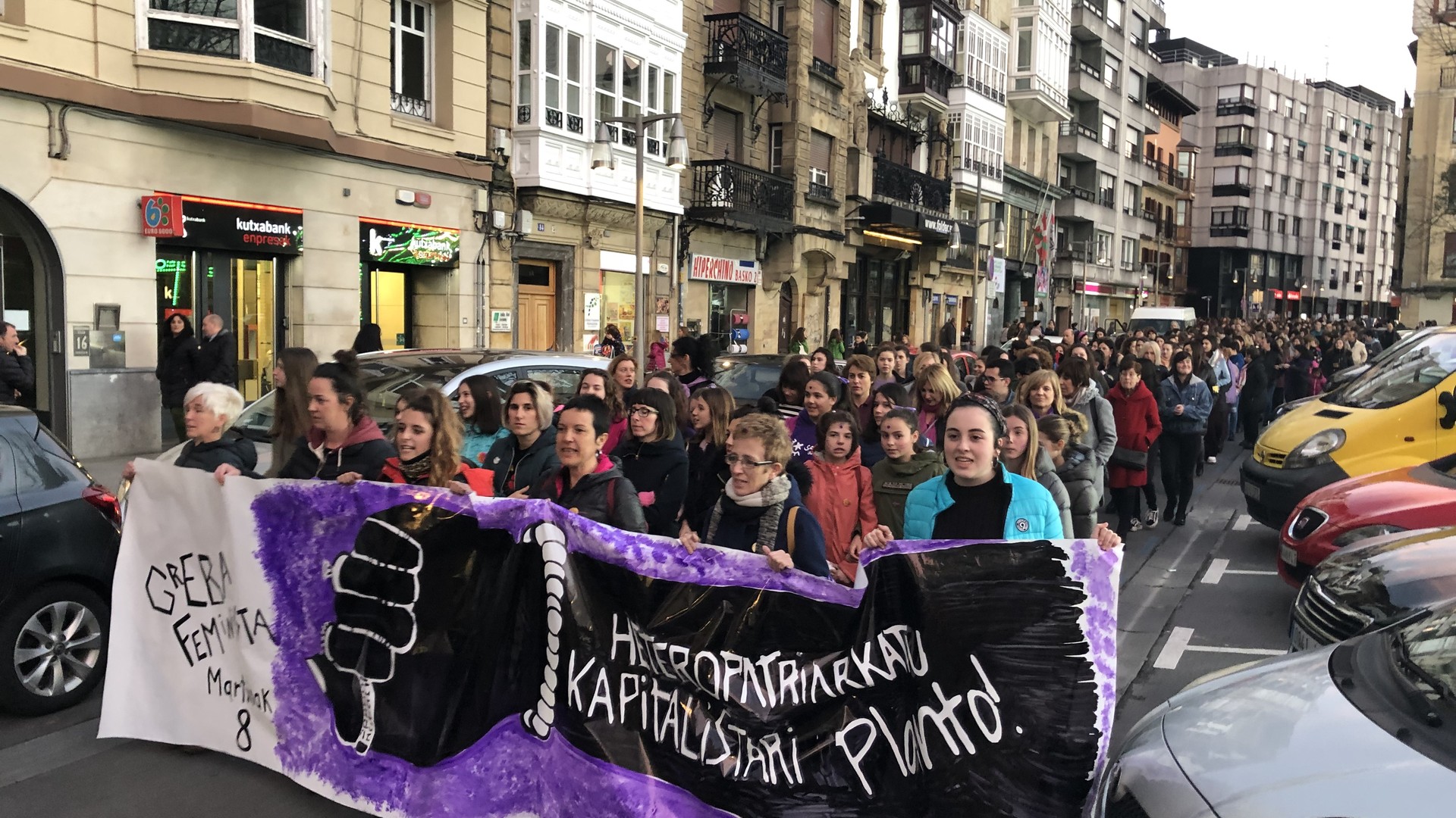 Emakumeen aurkako indarkeriaren kontrako aldarria kalera aterako dute gaur Durangaldean