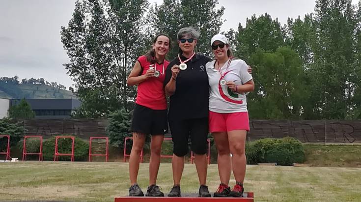 Lidia Cañetek Euskadiko arku-tiro txapelketa irabazi du Amurrion