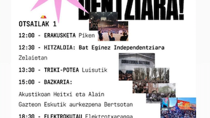 'Zornotzatik independentziara!'