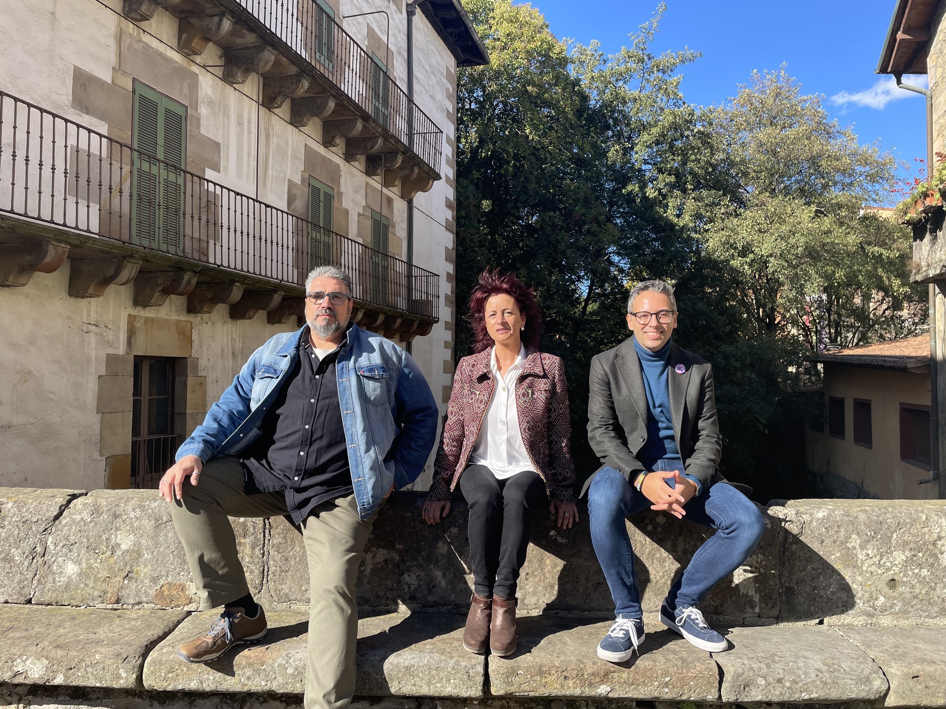 Alfonso Arroyo, David Hernandez, Sabina Mendez eta Joseba Andoni Fernandez Podemosen eskualdeko alkategaiak