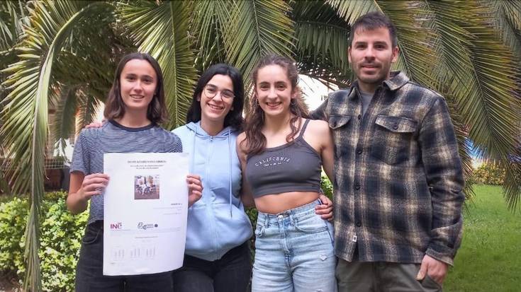 Saioa Garrido, Ixone Sesma eta Maider Egiraun Europako Estatistika Txapelketa irabazteko bidean