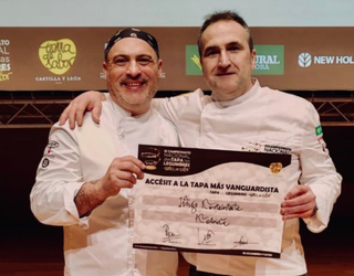 Kobika jatetxeak pintxorik abangoardistenaren saria irabazi du Valladolideko txapelketan