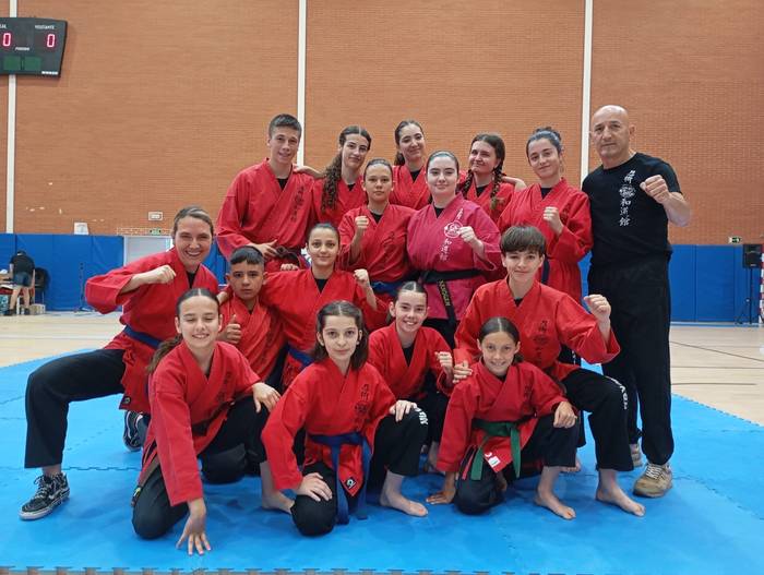 Durangoko Ninjutsu Wadokan kluba 46 dominarekin itzuli da Madrilgo txapelketatik