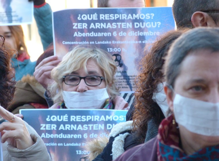 Durangairea plataformak airearen kalitatearen inguruko mobilizazioak eta proiektu berriak iragarri ditu