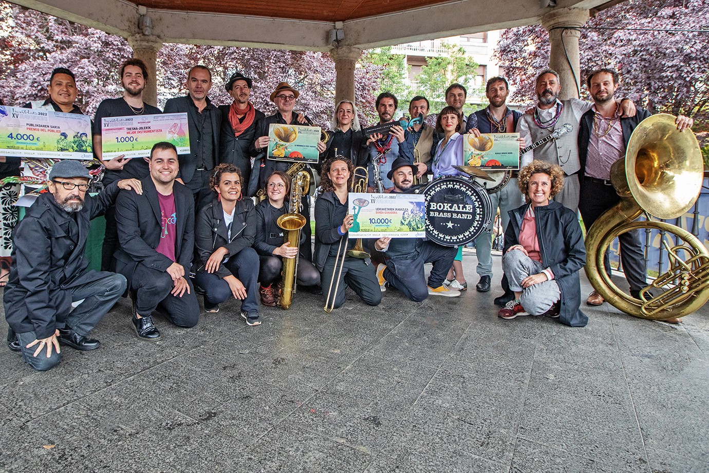 Bokale Brass Band eta Marmaille Post-Enfare fanfarriek irabazi dute Haizetara